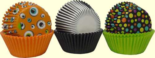 Halloween Assorted Cupcake Papers - Click Image to Close